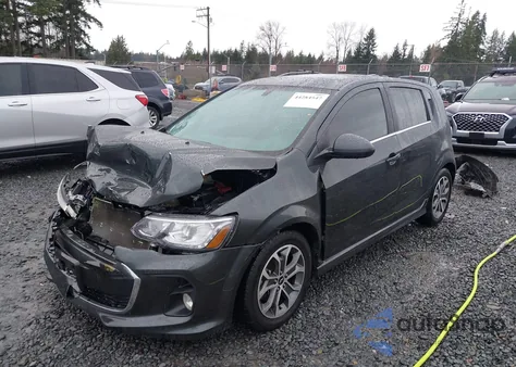 2018 Chevrolet Sonic Lt Auto from USA, damaged, VIN 1G1JD6SB3J4135065